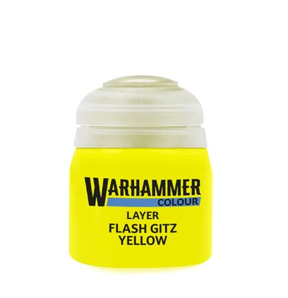 Layer: Flash Gitz Yellow - Gul Maling - (Sunburst Yellow) - 9918995130006