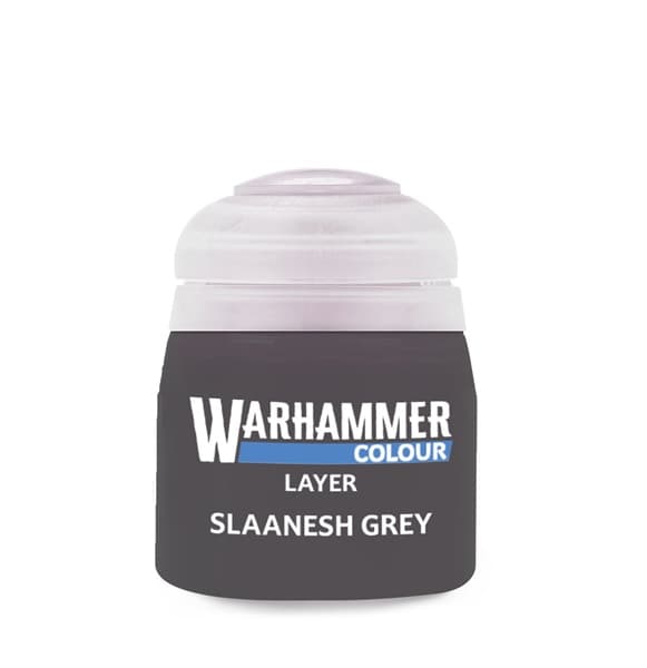 Layer: Slaanesh Grey - GrÃ¥ Maling - 9918995131006
