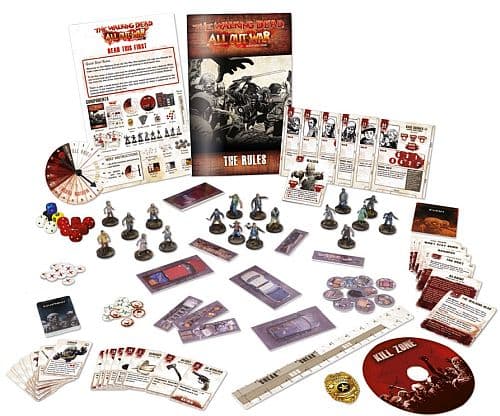 The Walking Dead: All Out War Miniatures Game -  Core Set (Grundspil) - MGWD001