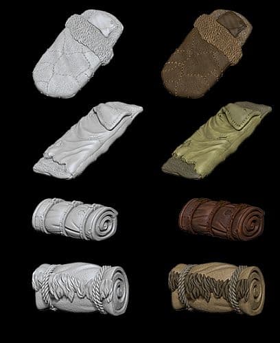 Wizkids Deep Cuts Miniatures: Bedrolls #WZK73859