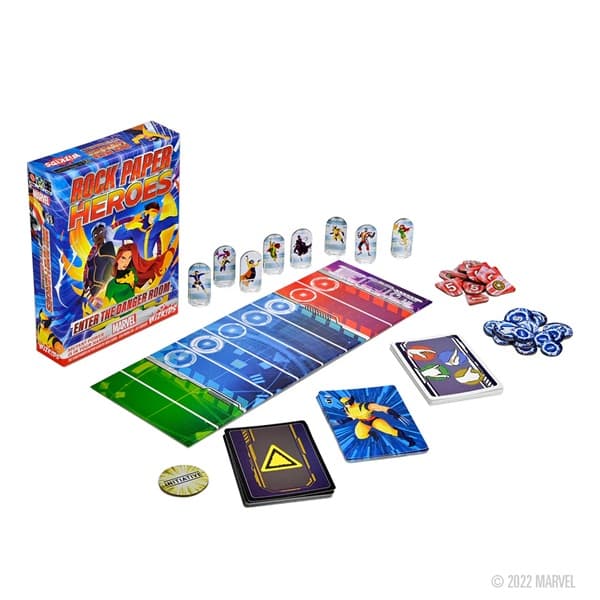 Marvel: Rock Paper Heroes - Enter the Danger Room - Board Game