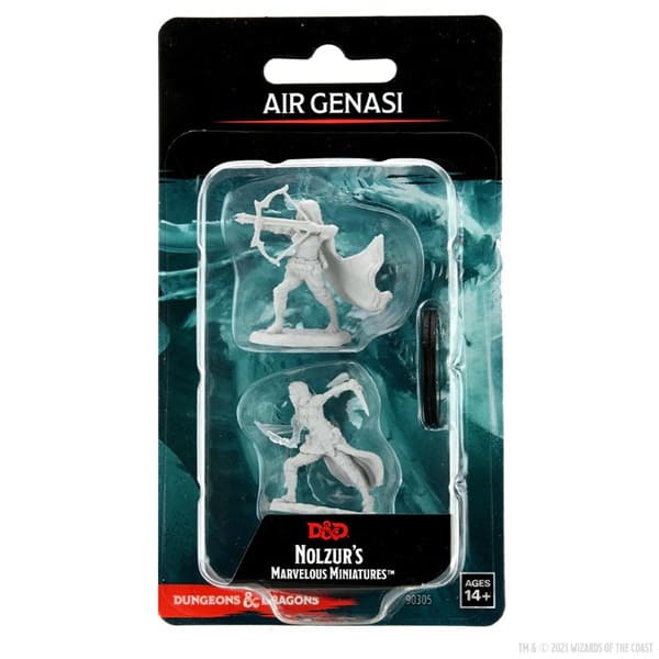 D&D Dungeons & Dragons - Nolzur's Marvelous Miniatures: Air Genasi Female #WZK90305