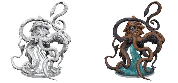 Magic: The Gathering Unpainted Magic Miniatures: Reservoir Kraken #WZK90563