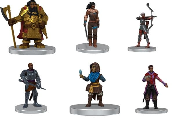 D&D - Fantasy Miniatures -Â Voices of the Realms: Band of Heroes