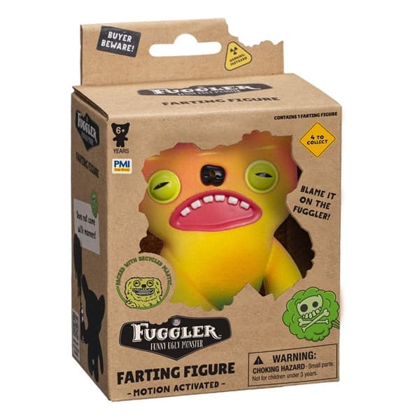 Fuggler: Wide Eyed Weirdo Multi - Farting Figure