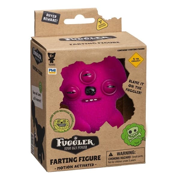 Fuggler: Annoyed Alien Purple - Farting Figure