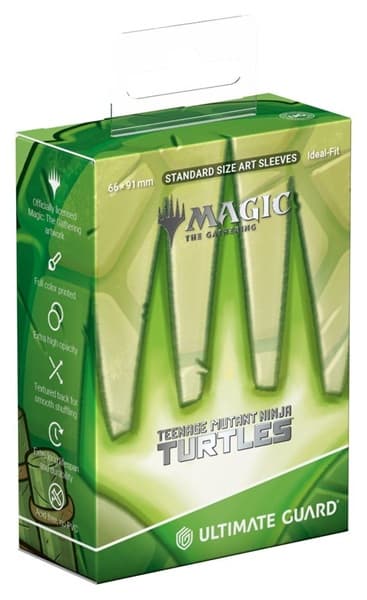 Ultimate Guard - Magic: The Gathering - Teenage Mutant Ninja Turtles: Art Sleeves - Turtle Planeswalker Symbol