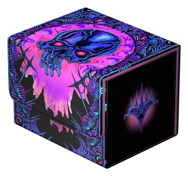 Ultimate Guard Sidewinder Deck Case (Deck Box) 100+ Standard Size XenoSkin: Magic: The Gathering - Mana Token - Swamp