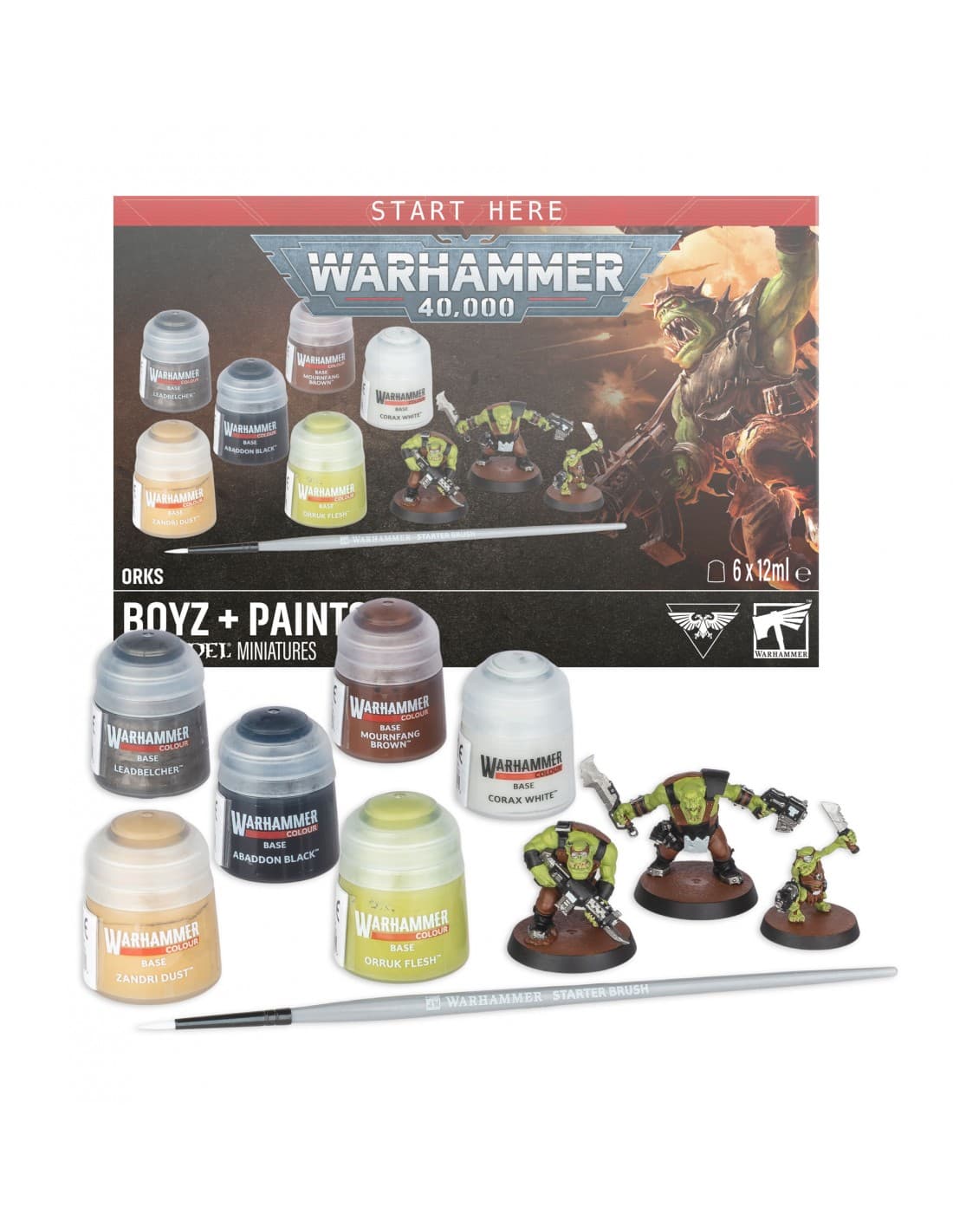 Orks Boyz + Paints - Games Workshop