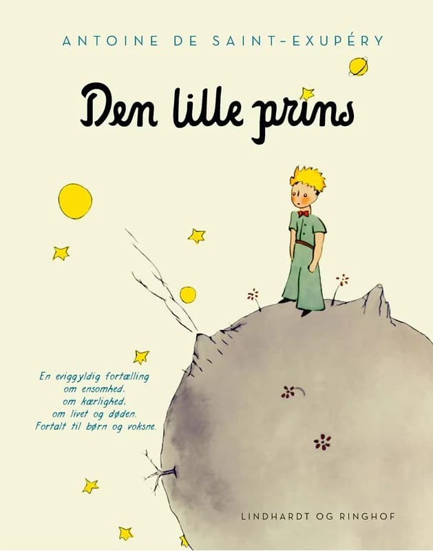 Den lille prins, lys, indbundet m. smudsomslag (1, 2017) | Antoine de Saint-Exupery,Antoine de Saint-Exupéry