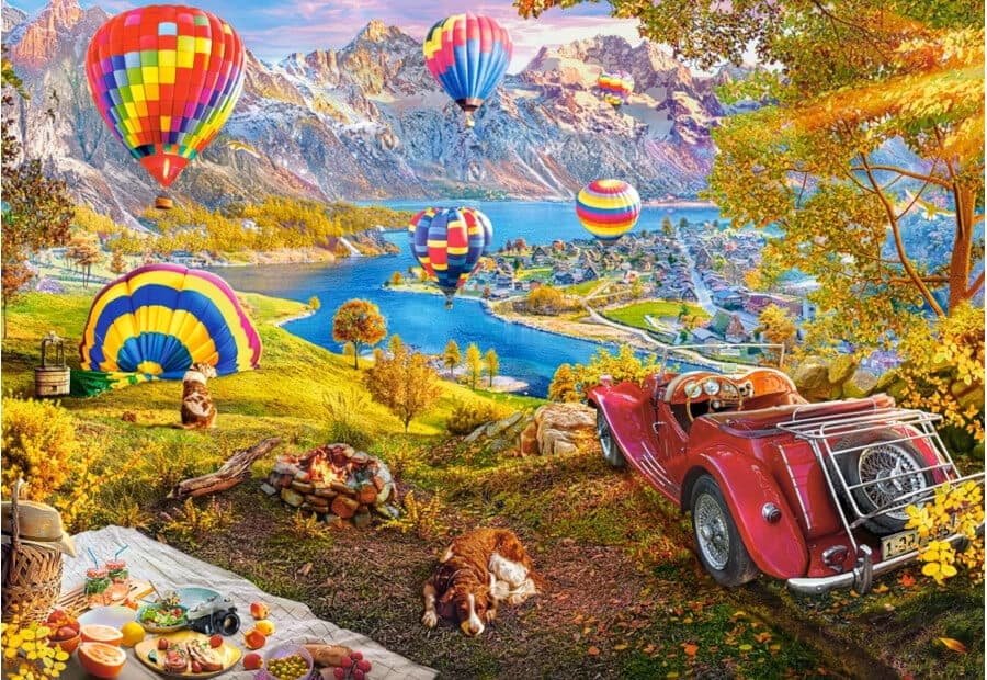 Hot Air Balloon Valley