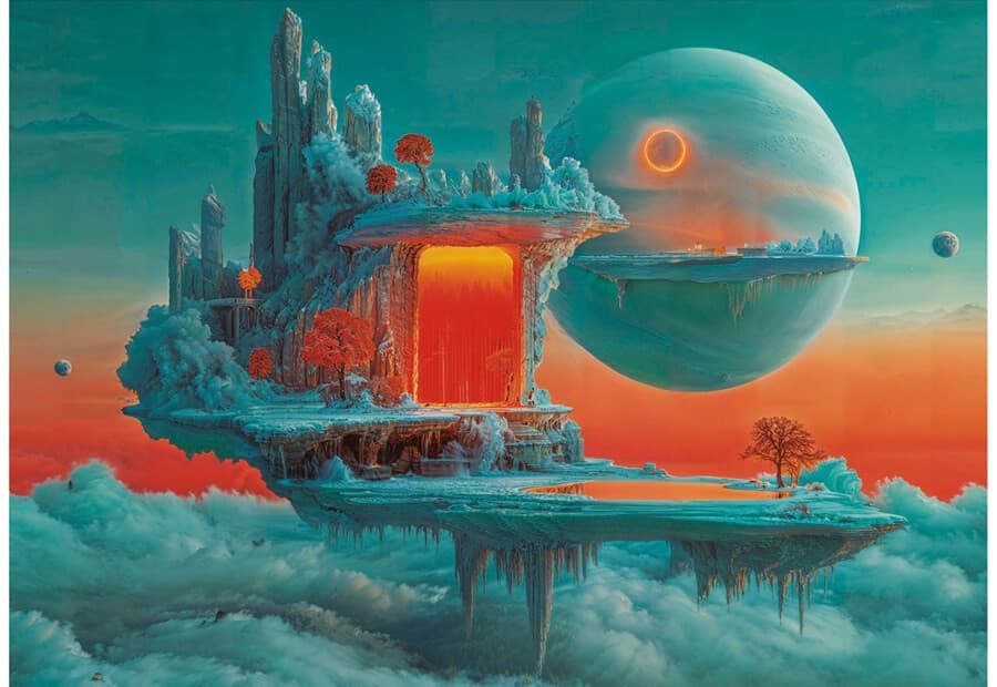 Planet Of Fire And Ice