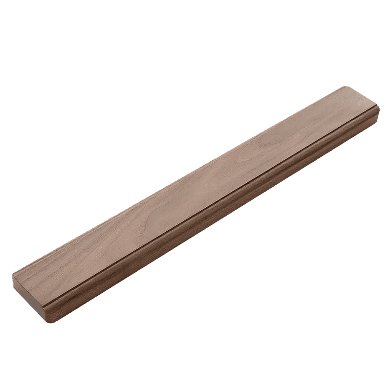 Knivmagnet | Magnetisk knivholder væg | Valnød 50 cm
