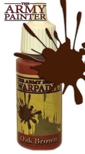 Army Painter Warpaints: Acrylics - Oak Brown - WP1124