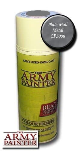 Colour Primer (Spray) - Plate Mail Metal - CP3008
