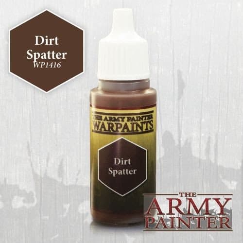 Army Painter Warpaints: Acrylics - Dirt Spatter - WP1416