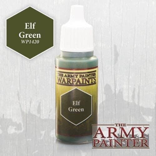 Army Painter Warpaints: Acrylics - Elf Green - WP1420