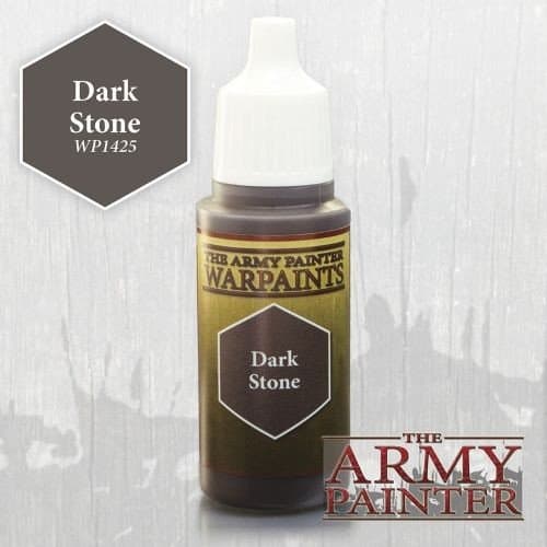 Army Painter Warpaints: Acrylics - Dark Stone - WP1425