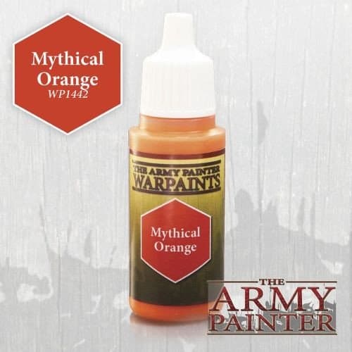 Army Painter Warpaints: Acrylics - Mythical Orange - WP1442