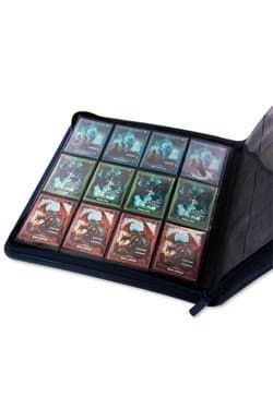 Ultimate Guard 12/24-Pocket QuadRow ZipFolio (Mappe, holder 480 kort) XenoSkin Dark Blue (Mørkeblå)