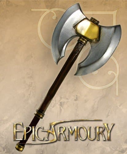 Doubleheaded Battle Axe – Epic Armoury – 85cm – Live Rollespils Økse