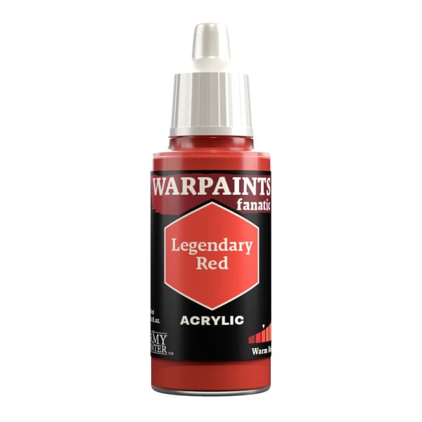 Army Painter Warpaints Fanatic: Acrylics - Legendary Red - WP3105