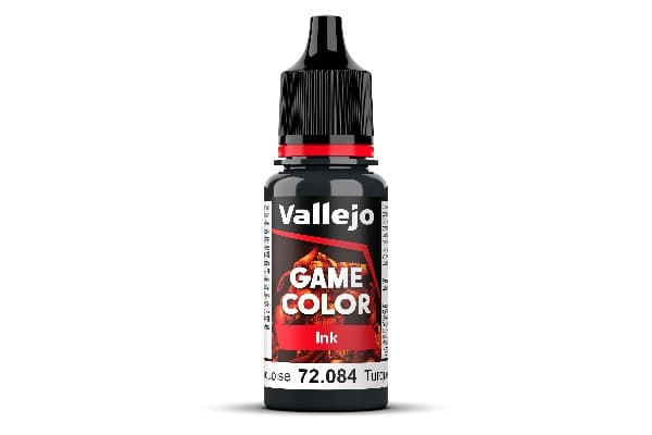 Vallejo Maling - Game Color: Ink - Dark Turquoise - 18ml