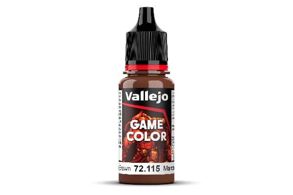 Vallejo Maling - Game Color: Grunge Brown - 18ml