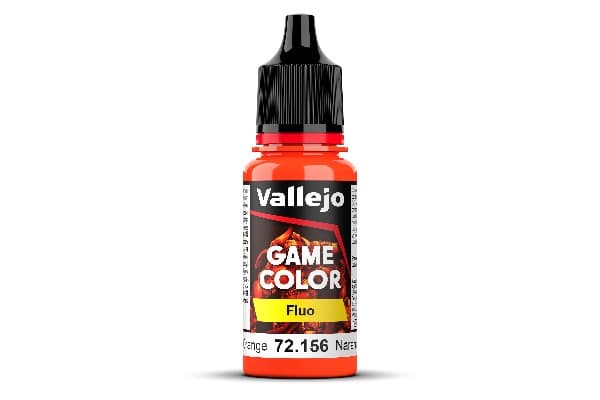 Vallejo Maling - Game Color: Fluorescent Orange - 18ml
