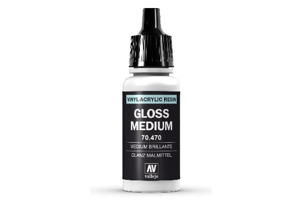 Vallejo Maling - Model Color: Medium - Gloss Medium - 17ml