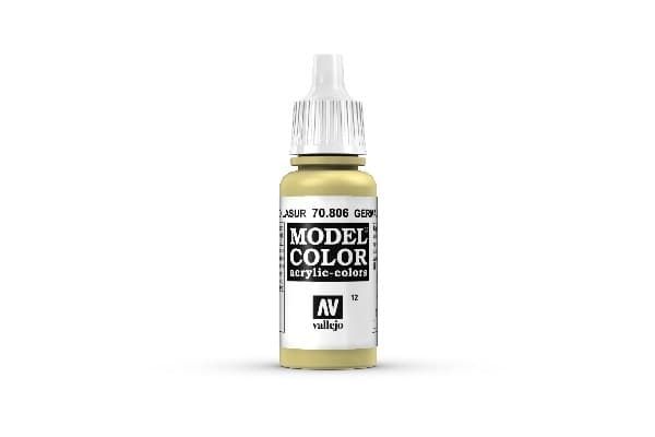 Vallejo Maling - Model Color: German Yellow - 17ml