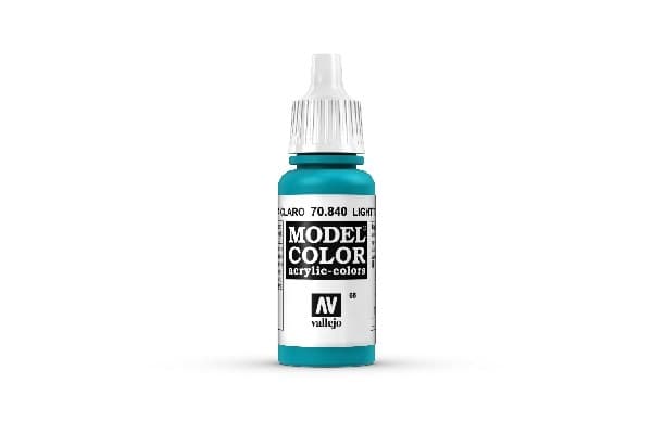 Vallejo Maling - Model Color: Light Turquoise - 17ml