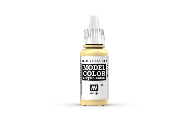 Vallejo Maling - Model Color: Ice Yellow - 17ml