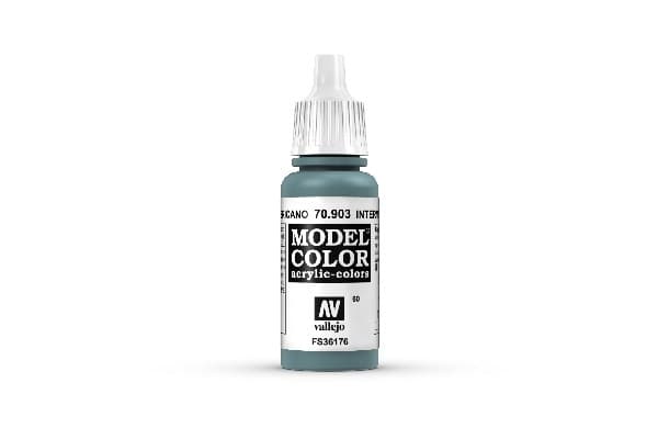Vallejo Maling - Model Color: Intermediate Blue - 17ml