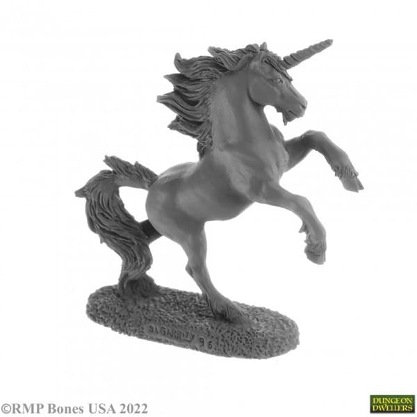 Reaper Bones USA Dungeon Dwellers: Unicorn - Plastic Miniature