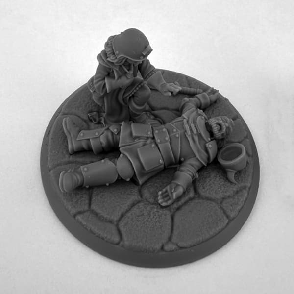 Reaper Bones USA Dungeon Dwellers: The Healer - Plastic Miniature