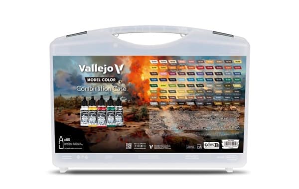 Vallejo - Model Color: Combination Case (80 Colors)