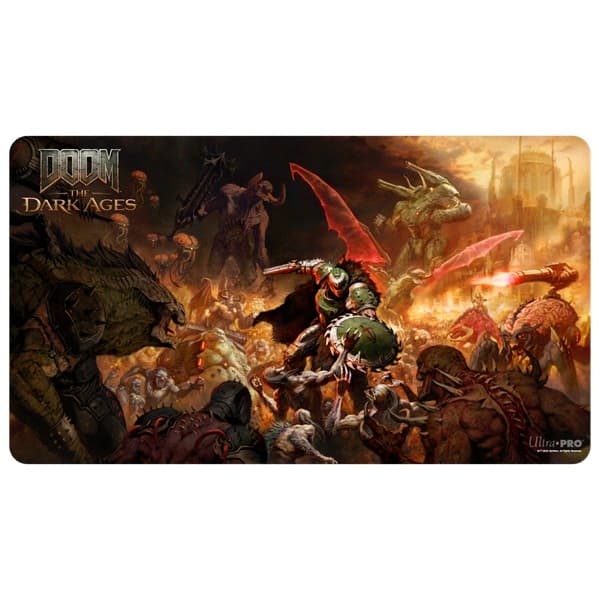 Spillemåtte (Playmat) - Doom The Dark Ages: Onslaught - Ultra Pro #16616