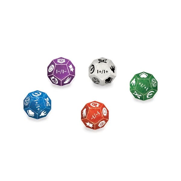 Magic The Gathering - Keyword Counters (d12 Dice) - 5stk - Ultra Pro #18041