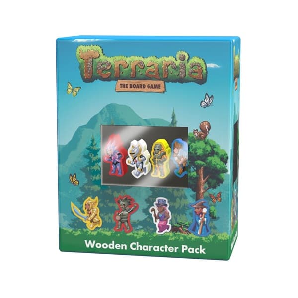 Terraria - Wooden Character Pack - Board Game