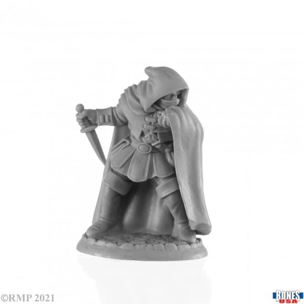 Reaper Bones USA Reaper Legends: Romag Davl, Thief - Plastic Miniature