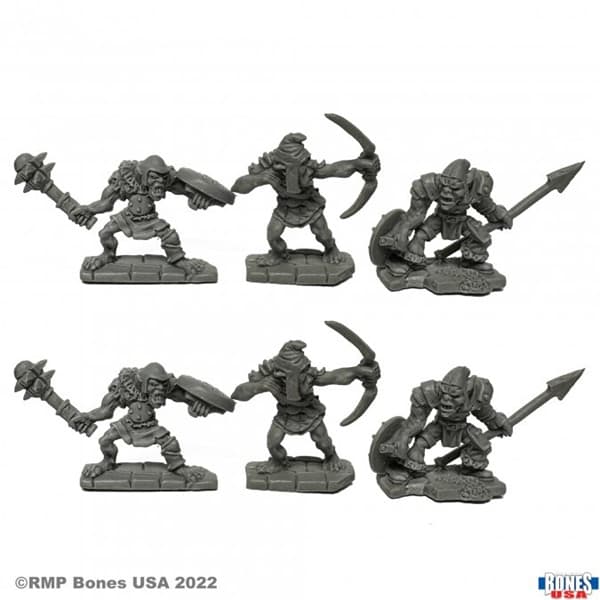 Reaper Bones USA Reaper Legends: Goblins (6) - Plastic Miniatures