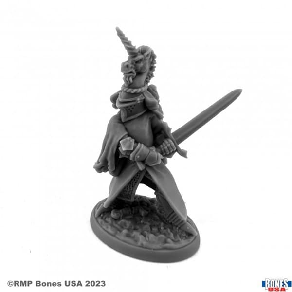 Reaper Bones USA Reaper Legends: Sir Richard the White - Plastic Miniature