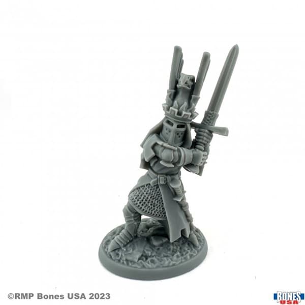 Reaper Bones USA Reaper Legends: Sir James the Blue - Plastic Miniature
