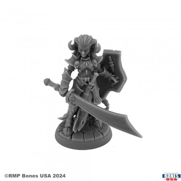 Reaper Bones USA Reaper Legends: Hellborn Paladin - Plastic Miniature