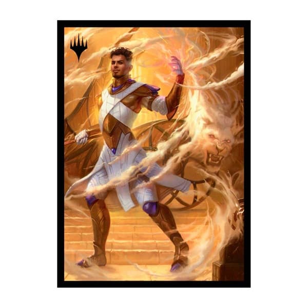 100 Lommer! Magic Aetherdrift: Basri, Tomorrow’s Champion (Borderless) - Matte Deck Protector Sleeves - Ultra Pro #38665