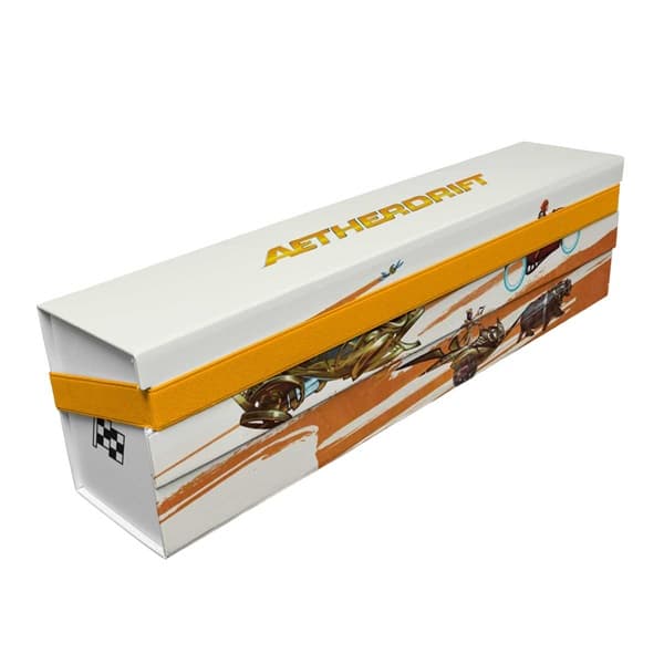 Opbevaringsboks - Magic - Flat Pack Storage Box (Holder 500+ Kort): Aetherdrift: Finish Line Bundle Key Art - Ultra Pro #38684