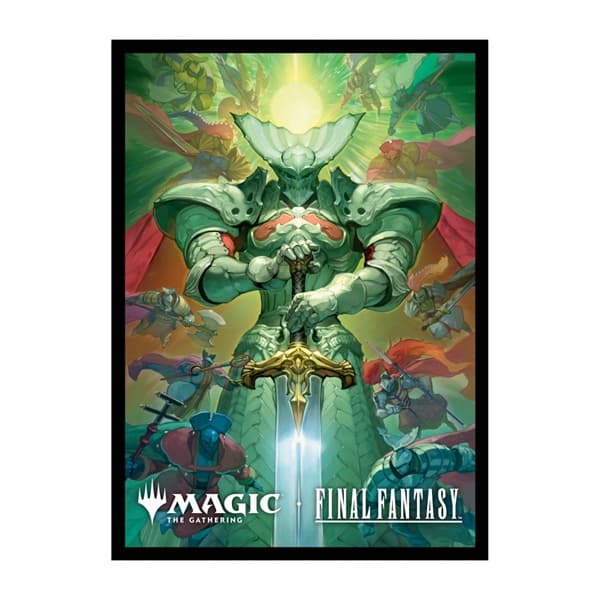 100 Lommer! Magic Universes Beyond: Final Fantasy: Summon: Knights of the Round - Deck Protector Sleeves - Ultra Pro #38709