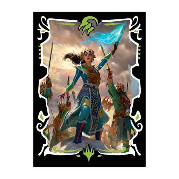 100 Lommer! Magic Tarkir: Dragonstorm Commander - Eshki, Temurs Roar - Deck Protector Sleeves - Ultra Pro #38801