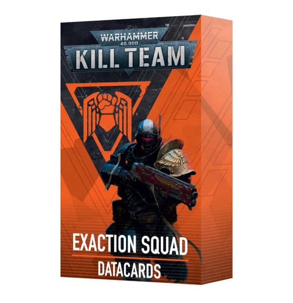 Warhammer 40,000: Kill Team: Datacards - Imperium: Exaction Squad - 60050108016